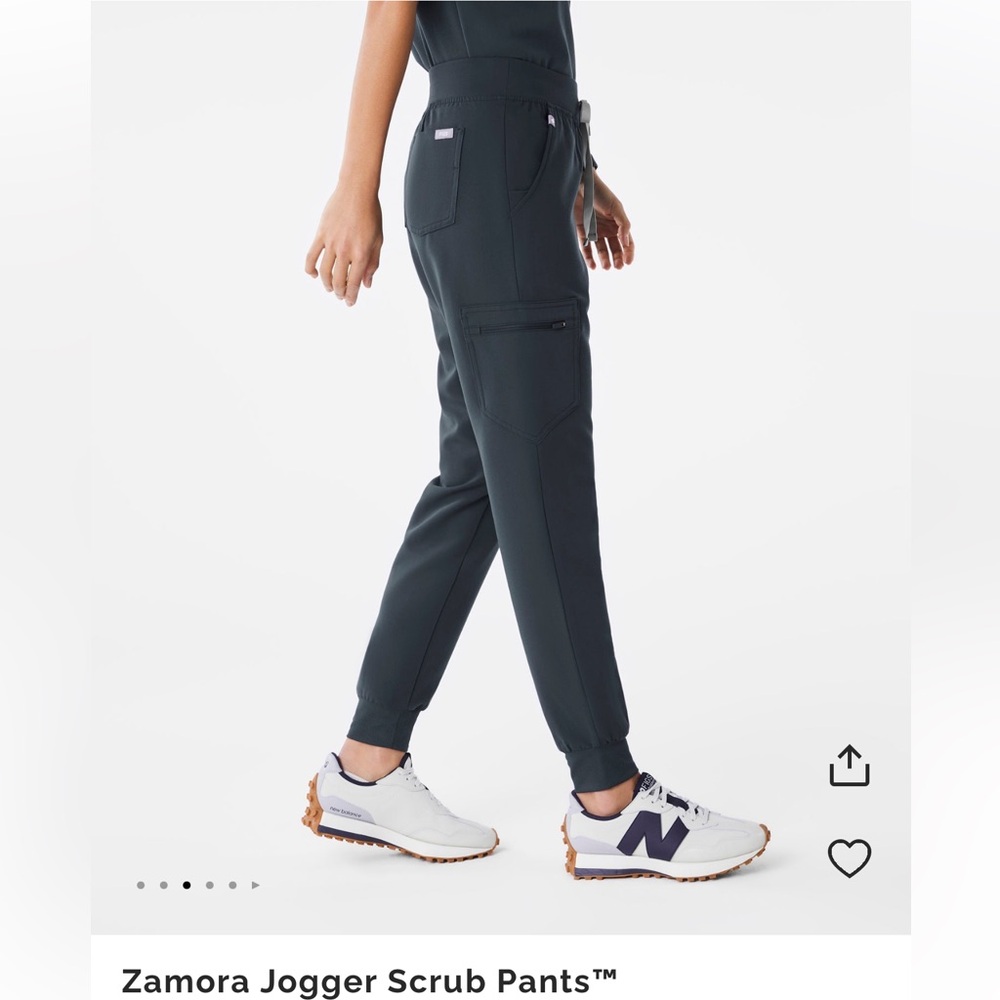 FIGS Zamora Jogger Scrub Pants in Dark Harbor